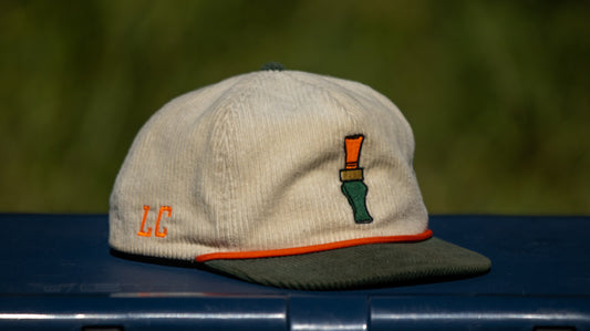 “LOGO” Corduroy Rope Hat